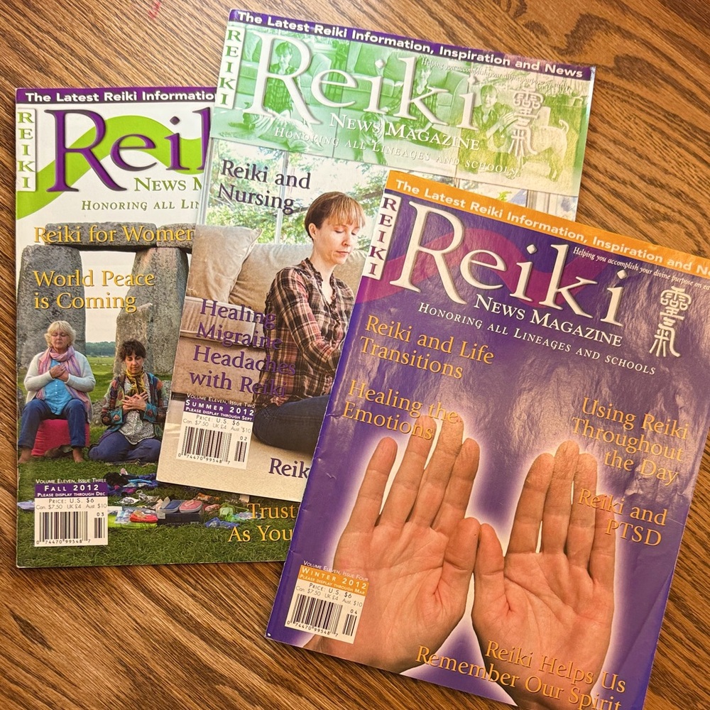 REIKI 2012 “Reiki News Magazine” - Winter, Summer & Fall editions